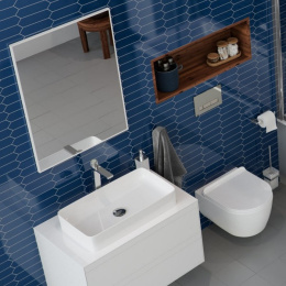 Excellent Kuadro DOEX.KU080.060.WH Зеркало прямоугольное 80x60 (белый мат)
