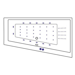Excellent Sfera WAEX.SFP17S.NANO Ванна 170x100 P "NANO" (хром)