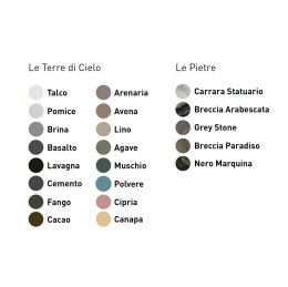 Ceramica CIELO Shui SHBA45 BR - Раковина накладная Ø45 (Brina)