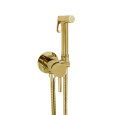 Гигиенический душ со смесителем Giulini Futuro FSH25O золото 24 карата