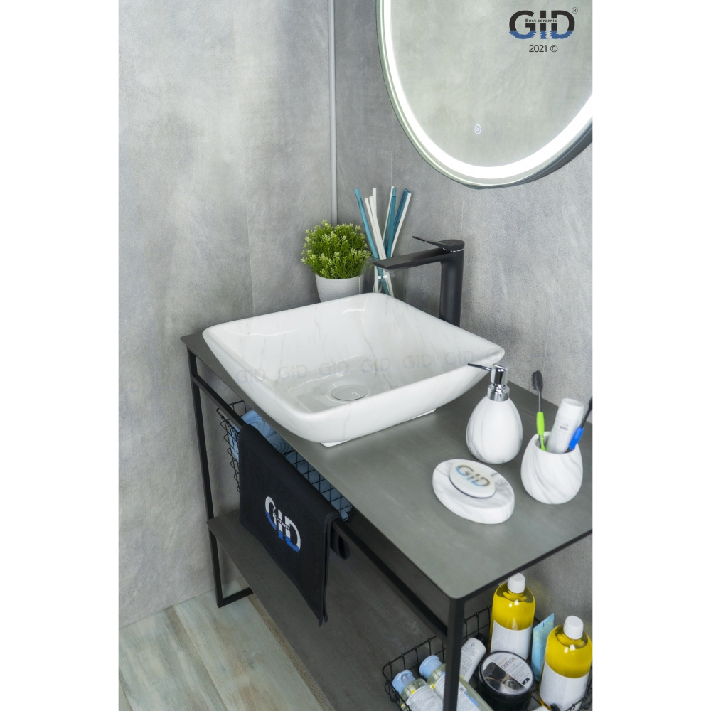 Раковина накладная Gid Mnc184