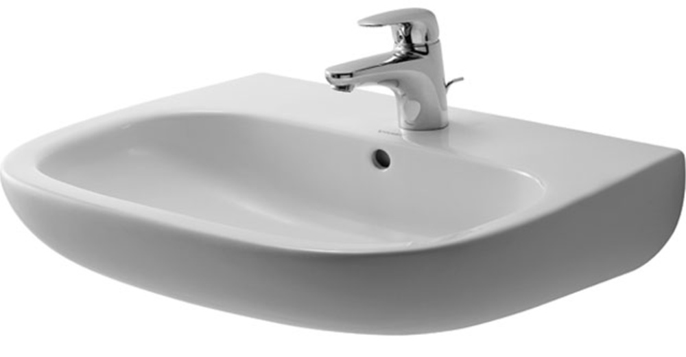 Раковина 55 см Duravit D-Code 23105500002, белый