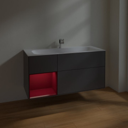 Villeroy Boch Finion F060HBGK Тумба под раковину 1196х498 мм (peony matt/anthracite matt)