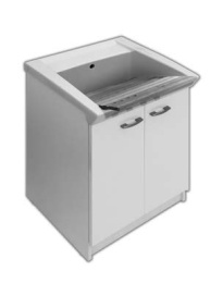 Фото Тумба для хозяйственной раковины Hatria Fifty.Unit (YXNX01) белый