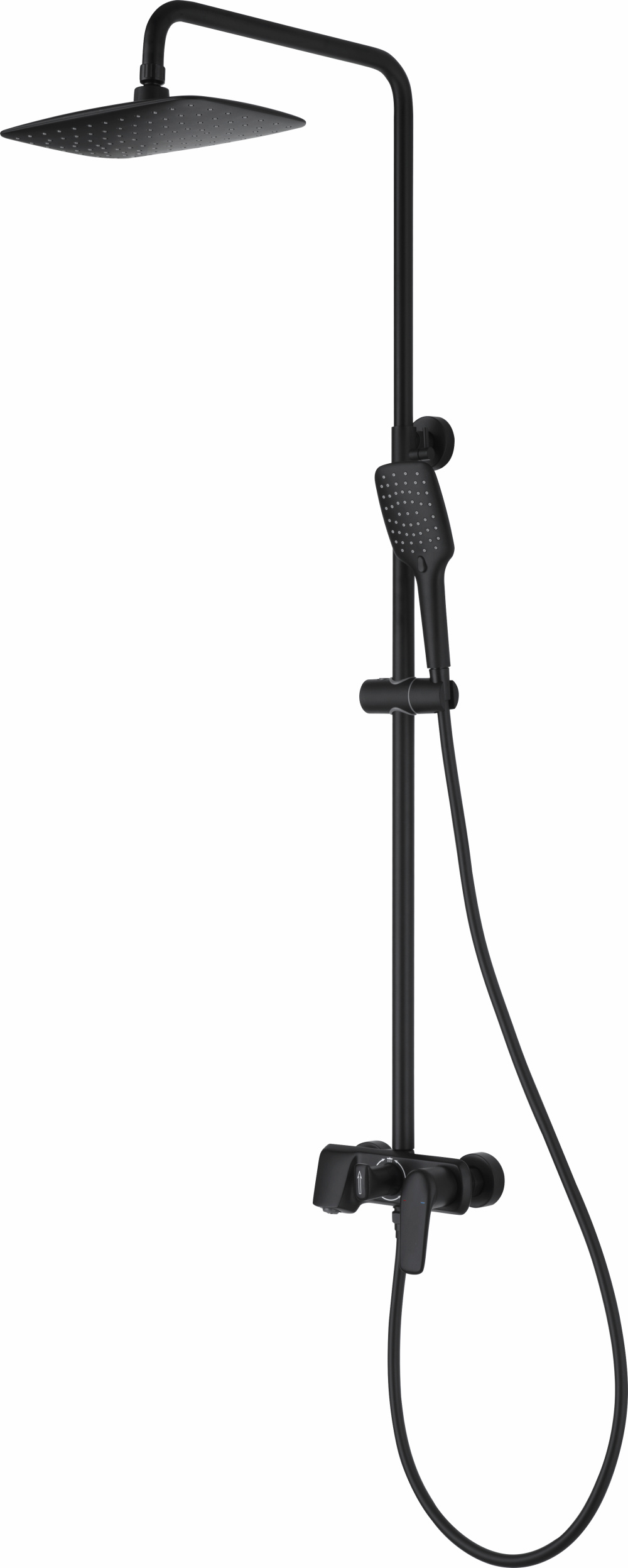 Душевая система Rush Nevis (NE1735-40 Black) черный