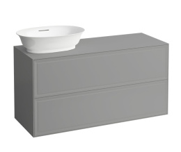 Тумба под раковину Laufen New Classic 117.5 х 45.5 х 60 см, 4.0608.3.085.627.1, подвесная, серый, от