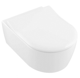 Фото Унитаз подвесной Villeroy&Boch Avento Plus (5656R001) белый, без крышки