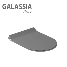 Крышка сиденье для унитаза Galassia Dream (7314GM), цвет серый, матовый