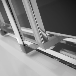 Дверь душевого уголка  Radaway EVO DW 100x200 профиль Хром стекло прозрачное 335100-01-01