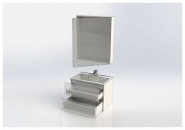 Фото Мебель для ванной Aquanet Алвита 70 белый