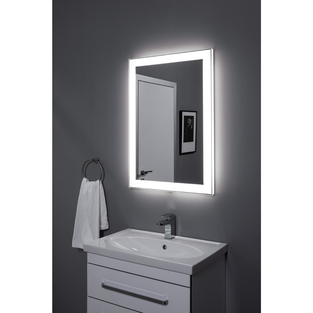 Зеркало с LED подсветкой Aquanet Алассио (00249347)