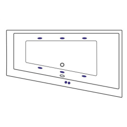 Excellent Sfera WAEX.SFP17.SOFT Ванна 170x100 P "SOFT" (хром)