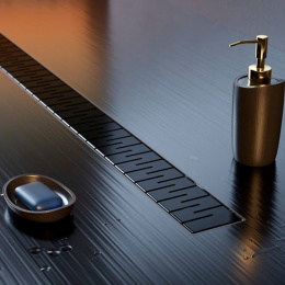 Фото Душевой лоток Paini CH450MC черный