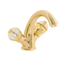 Migliore Prestige Crystal 28014 Смеситель для раковины, золото