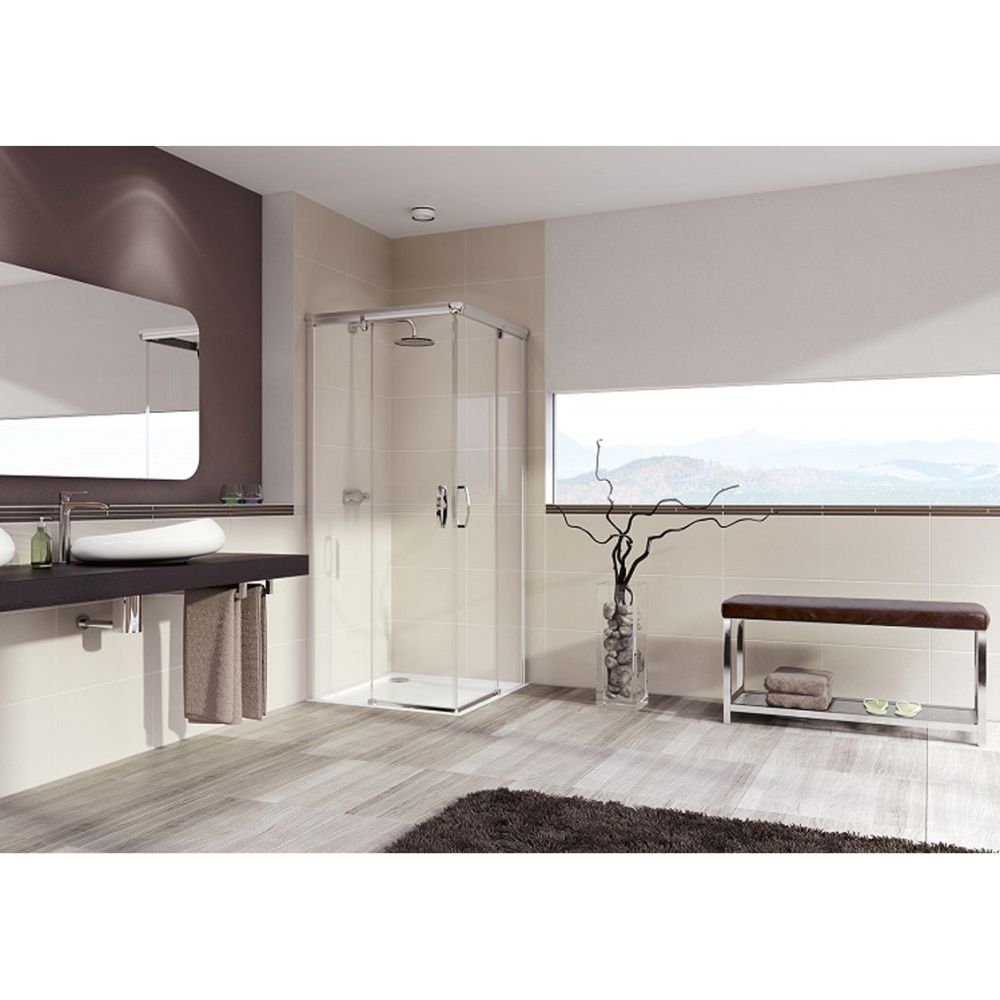 Душевой уголок Huppe Aura Elegance 401309.092.321, 90 х 90 х 200 см