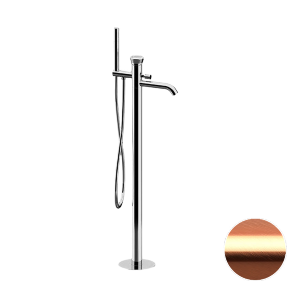 Фото Смеситель для ванны Remer Element ET08RP, медь брашированная