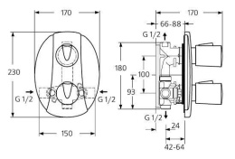 Ideal Standard Tonic A5081AA Термостат универсальный