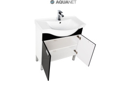 Мебель для ванной Aquanet Адель 80 черный