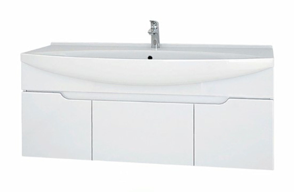 Тумба под раковину Dreja Laguna 99.0109, 120 см, белый лак