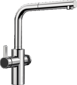 Blanco Evol-S 525212 Смеситель для кухни, с функцией фильтрации воды, выдвижной излив