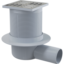 Душевой трап AlcaPlast (APV31) серый