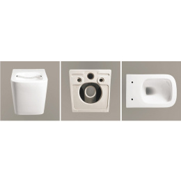 Фото Унитаз подвесной Cerutti MAIELLA Aria UF (CT10480) Белый