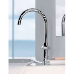 Фото Axor Uno 38040000 Смеситель для раковины (хром)