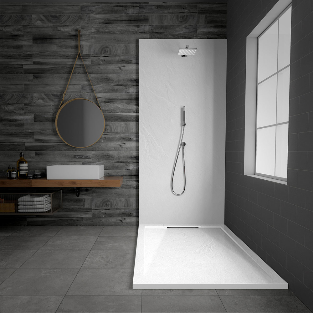 Поддон для душа Vincea (VST-4SRL9012W) белый, матовый