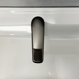 Фото Смеситель для раковины, картридж 35 мм, графит, FC074A-CGT