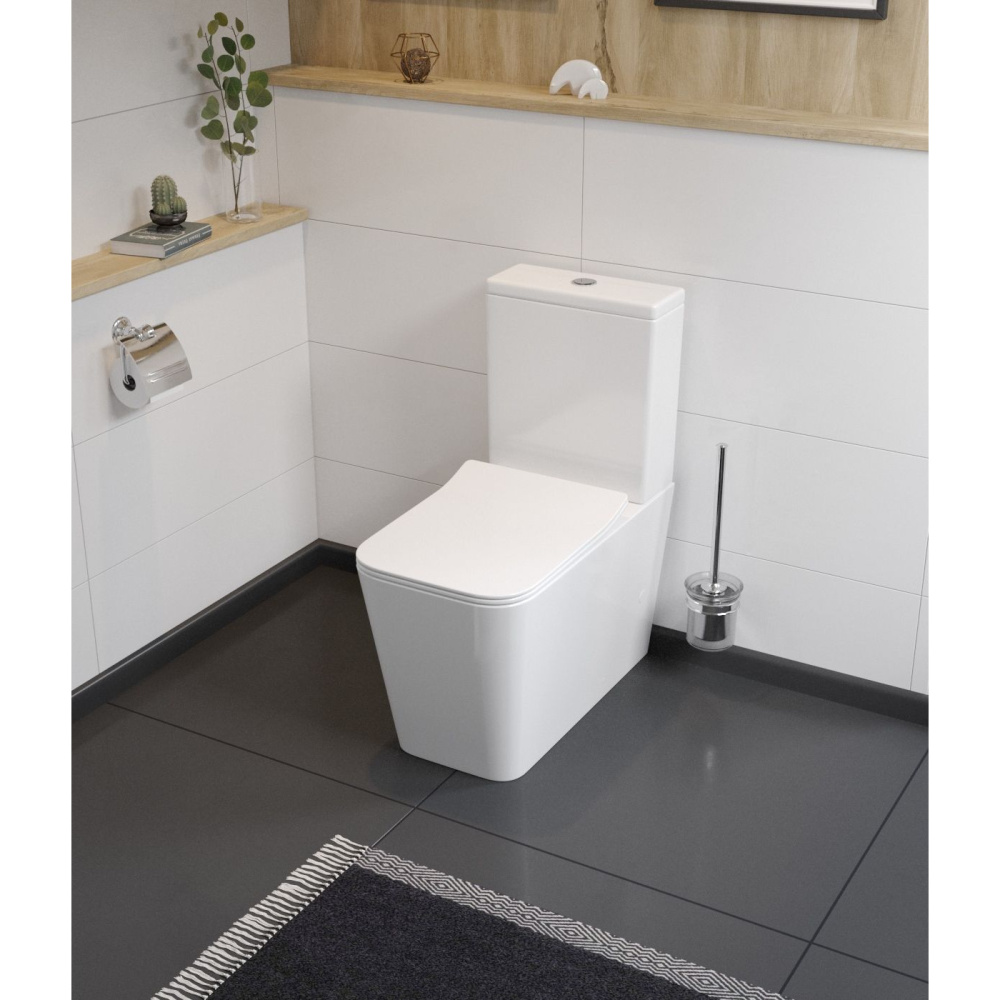 Чаша унитаза Koller Pool Kvadro с сидением (KR-0675-RC-C)
