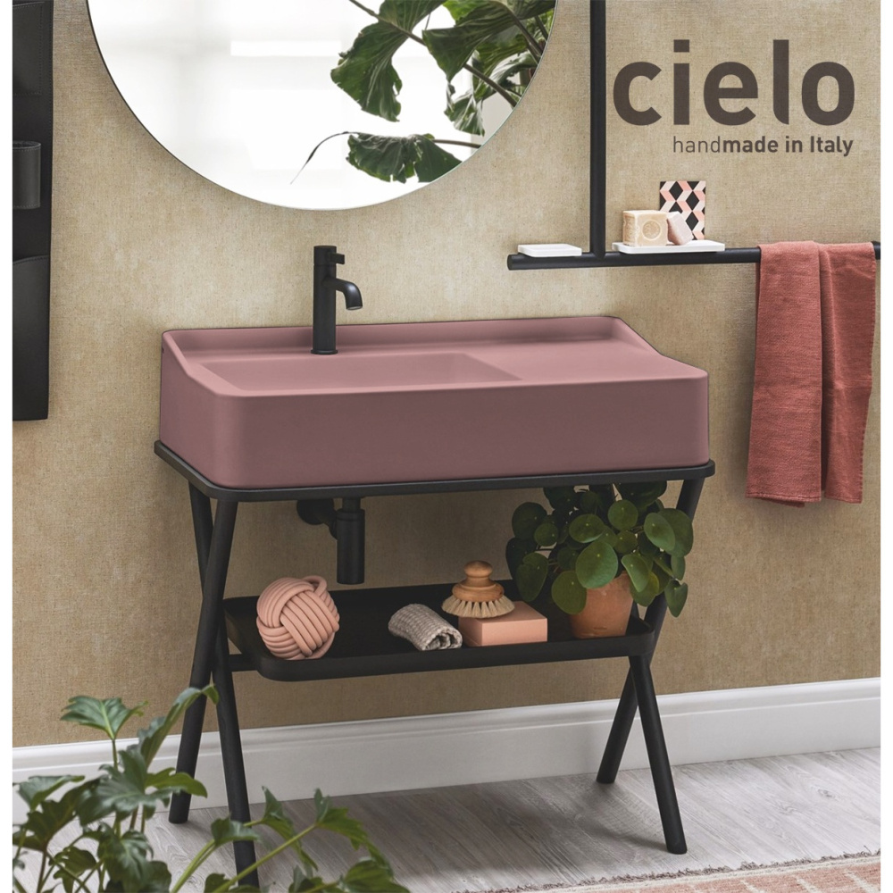 Ceramica CIELO Siwa SWLA CP - Раковина для ванной комнаты 90*50 см (Cipria)