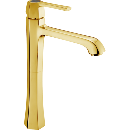 Фото Смеситель для раковины Cisal Cherie CH0045447C, золото