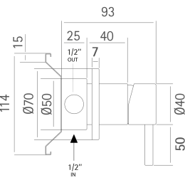Фото Переключающий вентиль Cisal Xion XI000200D1, серый