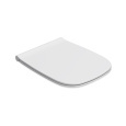 Сиденье для унитаза Globo Genesis GN020.BO быстросъемное, микролифт, белый матовый/хром