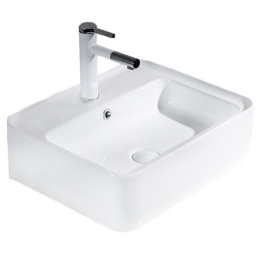 Раковина 52 см BelBagno (BB1367) прямоугольная, санфаянс