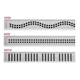 Душевой трап AlcaPlast Simple (APZ9-550M) серый