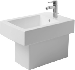 Фото Биде напольное Duravit Vero 2240100000, белый