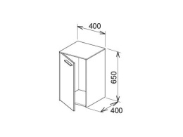 Фото Нижний шкаф петли справа Keuco Royal 60 32110XX0002