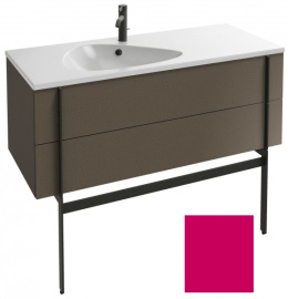 Тумба под раковину Jacob Delafon Nouvelle Vague 120 см, EB3035-M52, 2 ящика, цвет - фуксия матовый