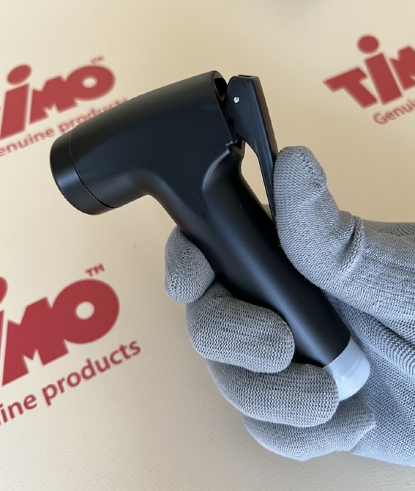 Фото Смеситель встроенный с гигиеническим душем Timo Helmi 4089/03SM черный