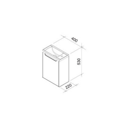 Тумба под умывальник Ravak Classic (X000000417)