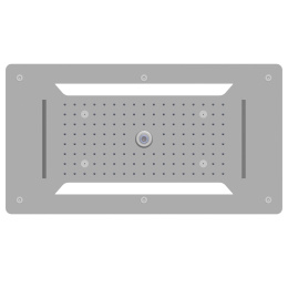 Верхний душ RGW Shower Panels 21140271-01 многофункциональный