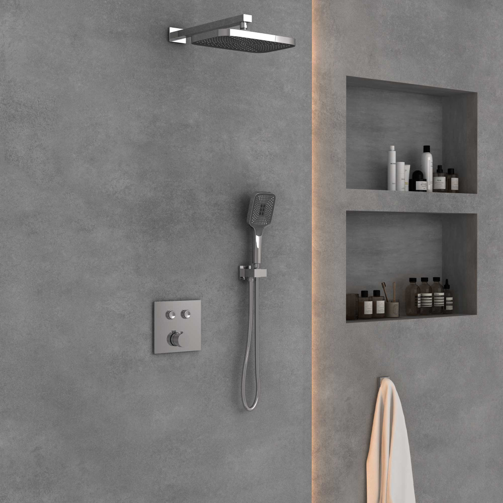 Фото Душевой комплект Vincea (VSFW-4211CH) хром