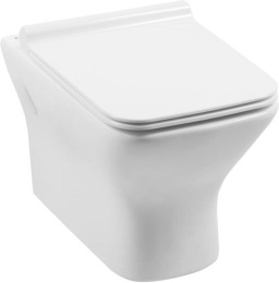 Подвесные унитазы Унитаз подвесной Aquanet Rimless Cube-W CL-12248D