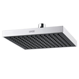 Фото Верхний душ WasserKRAFT А028, 200*200 мм, 1 режим струи, без держателя, хром