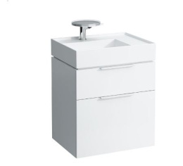 Тумба с раковиной Laufen Kartell 60 см 407552+810334