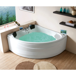 Акриловая ванна 150x150 Gemy (G9041 O), четверть круга