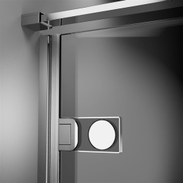 Дверь для душевого уголка Radaway Arta DWD+2S 45 L L профиль Хром стекло прозрачное 386051-03-01L