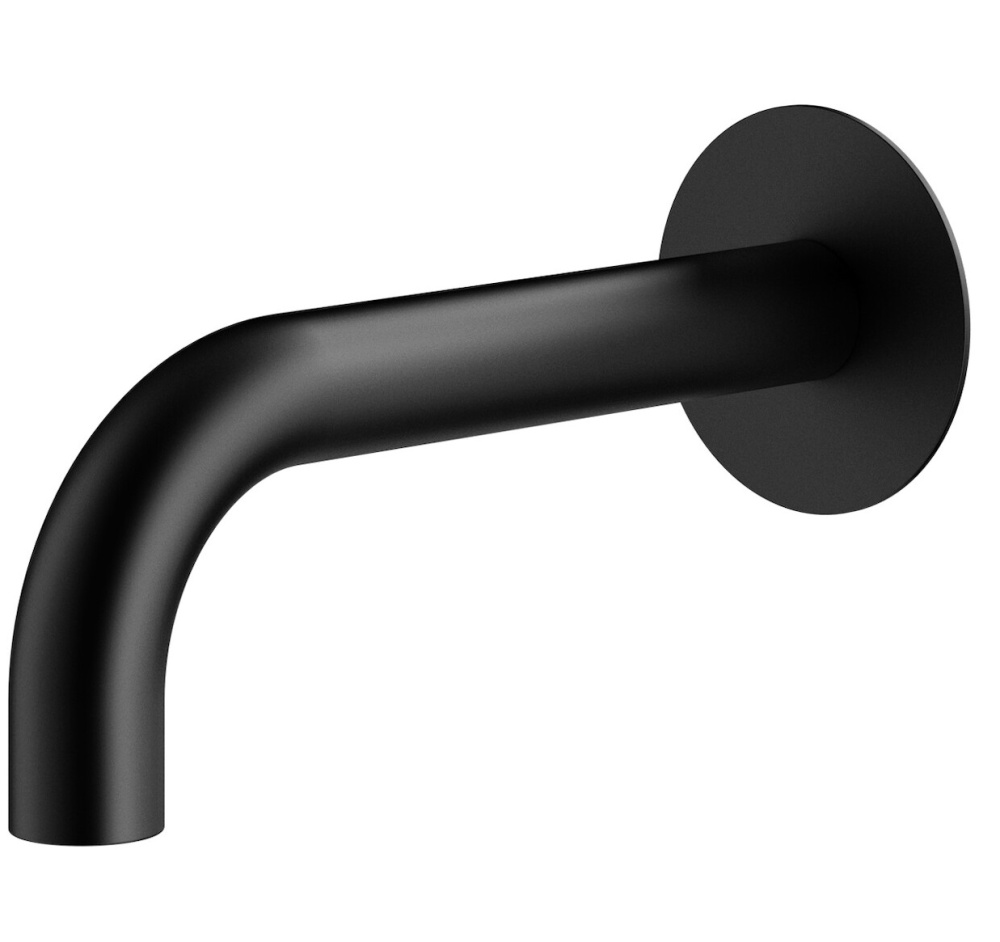 Излив из стены Plumberia Selection IXO (SPT0058NO) Черный