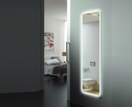 Esbano Зеркало со встроенной подсветкой ES-2073 W. Размер: 48х148х5